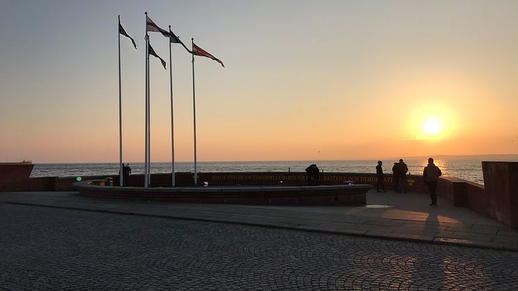 Pressinbjudan: Invigning av minnesplats för utlandsveteraner på utkiksplats i Norra hamnen