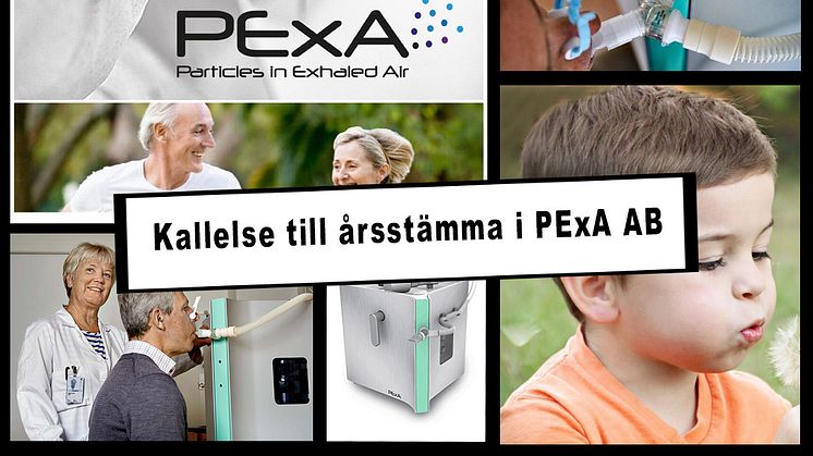 Nya styrelseledamöter föreslås till årsstämman i PExA