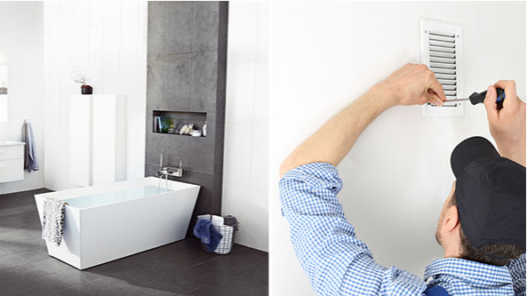 En frisk fläkt i badrummet – god ventilation är a och o