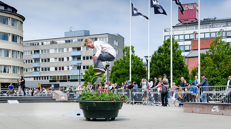 Fullt ös med streetskatetävlingen Back to Värnhem 29-30 maj!