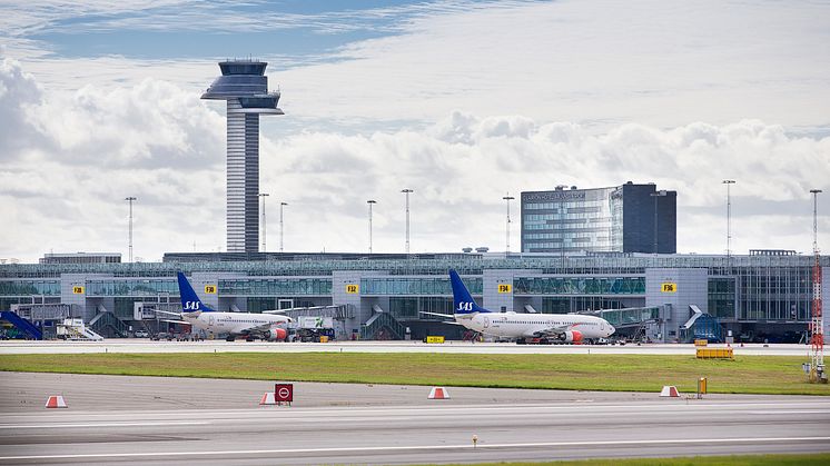Mer än två miljoner resenärer på Arlanda i maj