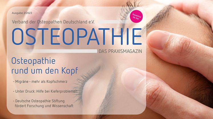 Neu: VOD-Patientenmagazin „Osteopathie rund um den Kopf“ 