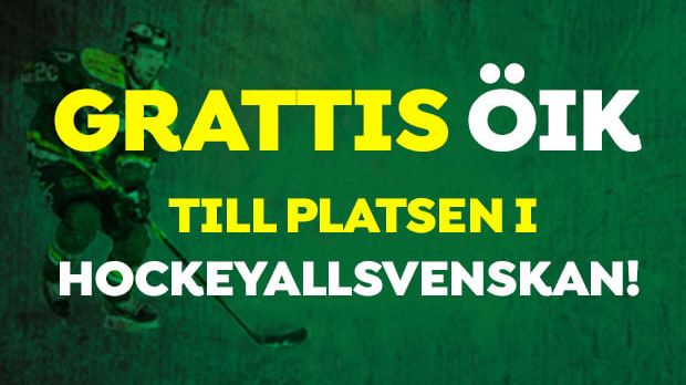 Kom och hylla våra hockeyhjältar lördag den 30 april kl 20.00 i Vinterparken