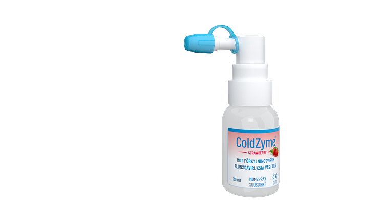 ColdZyme mentol 20 ml flaska frilagd