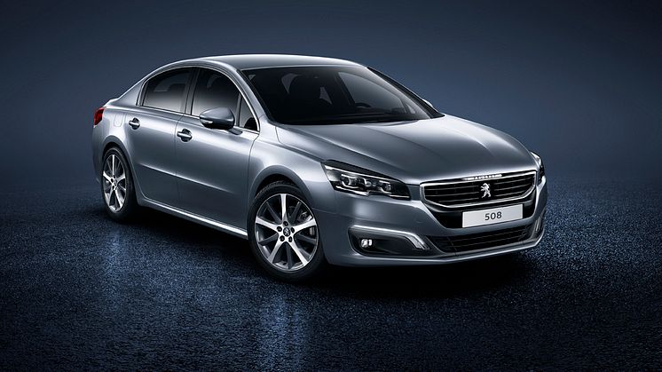 Förnyad Peugeot 508 med stark karaktär