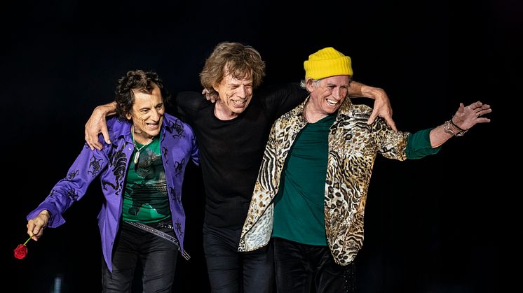 THE ROLLING STONES ÅTERVÄNDER TILL EUROPA I SOMMAR