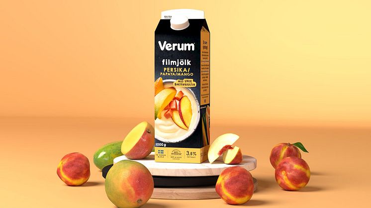 Förläng sommaren med Verum® Persika/Papaya/Mango!
