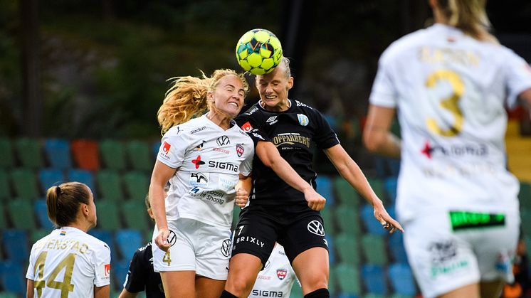 Halvtid i OBOS Damallsvenskan