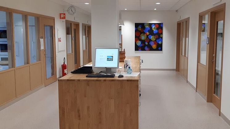 Medicinmottagningen och sekreterarenheten på Ludvika lasarett har renoverats, även psykiatrimottagningen har fått nya lokaler.