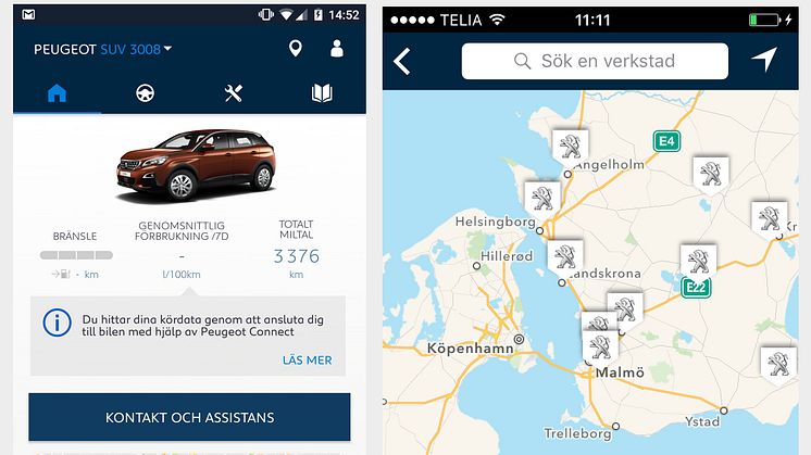 MyPeugeot - få koll på ditt bilkörande.