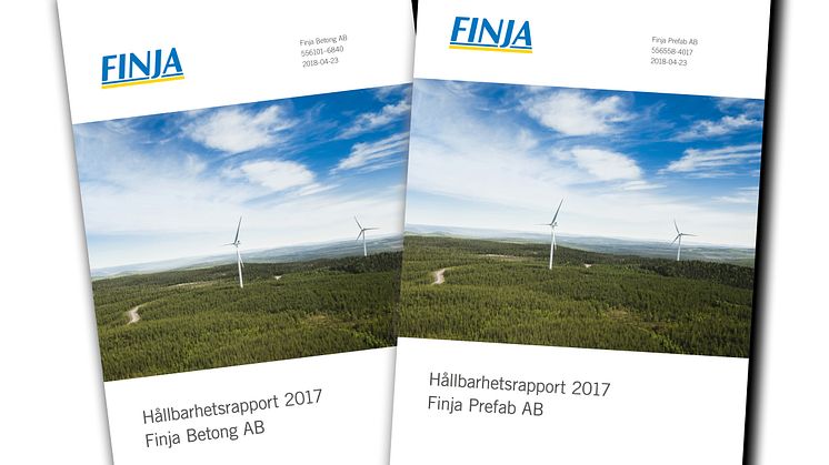 Finja hållbarhetsrapport