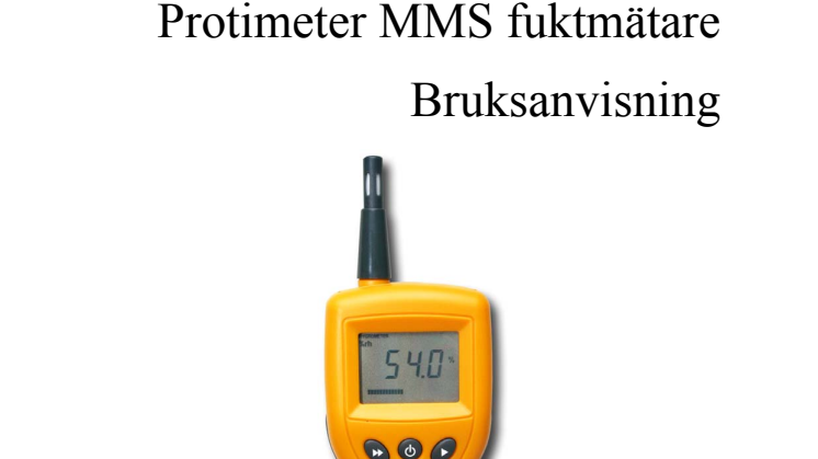 Protimeter MMS