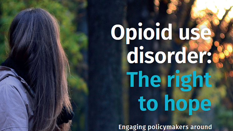 Right to Hope: en europeisk rapport om tillgång till behandling vid opioidberoende