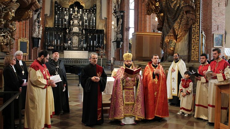 Fullsatt Storkyrka mindes folkmordet 1915