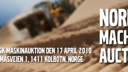 Maskinauktion - Nordic Machine Auction i Norge den 17 april