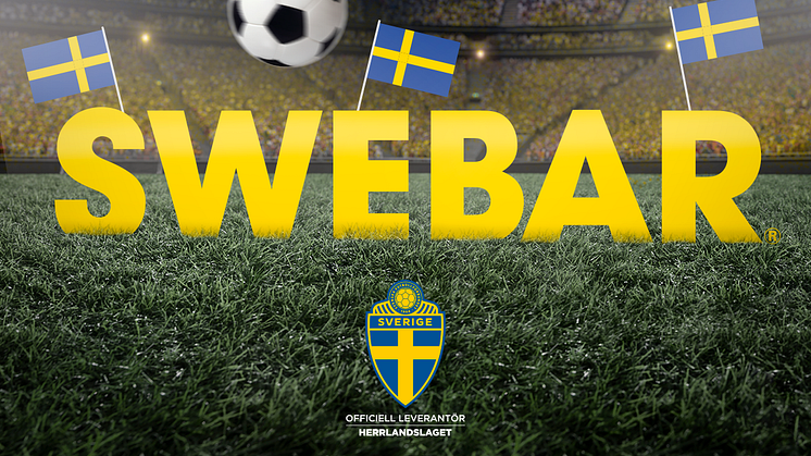 Swebar officiell leverantör till herrlandslaget i fotboll