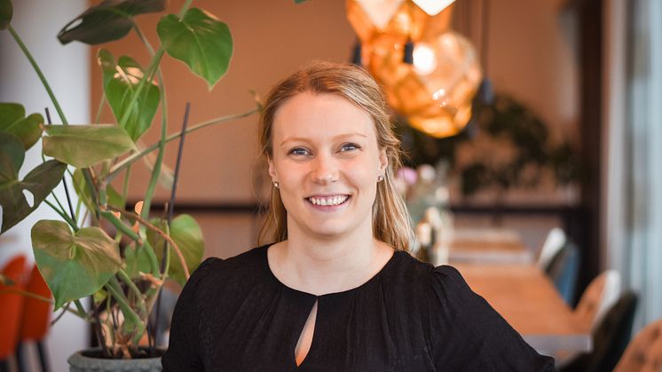Amanda Lindblad, ny hotelldirektör på Radisson Blu Hotel i Lund.