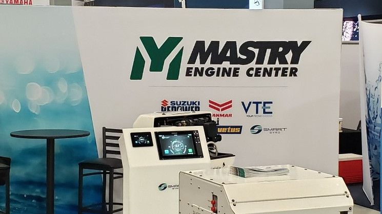 Smartgyro - The Smartgyro SG20 on the YANMAR Booth at Miami.jpg