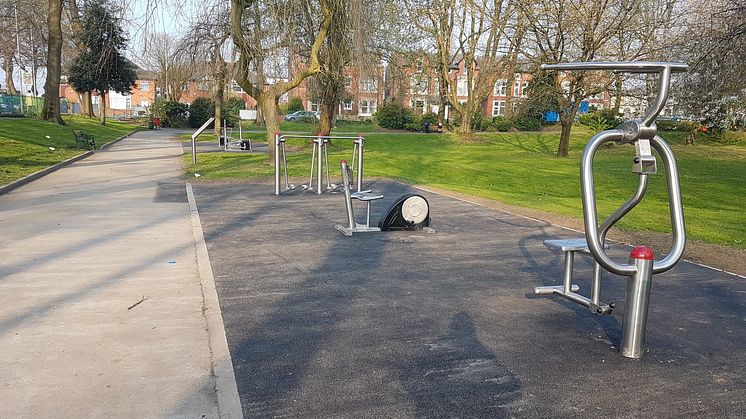 ​New outdoor gym to get you fit and healthy