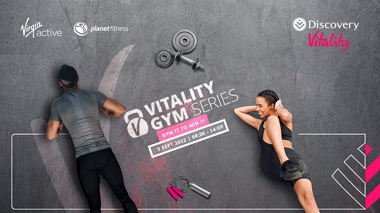 Inaugural Vitality Gym Series kicks off on 3 September 2022