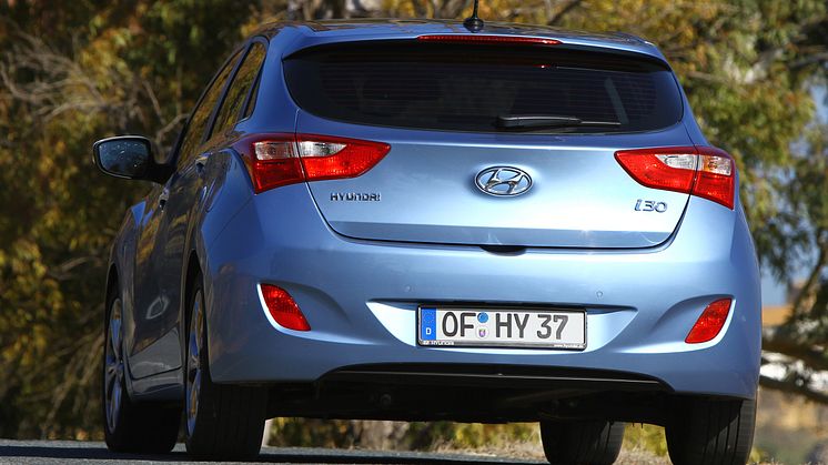 Hyundai i30 bakfra