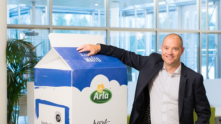 Tomi Tanninen Arla Oy:n talous- ja hallintojohtajaksi