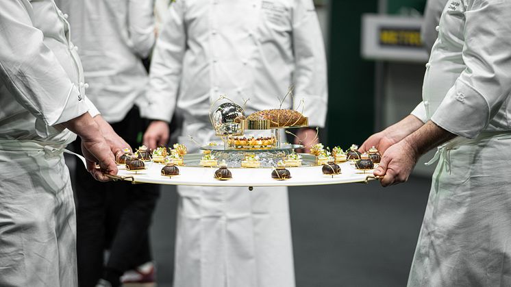 Presentation vid Bocuse d'Or i Budapest 2022