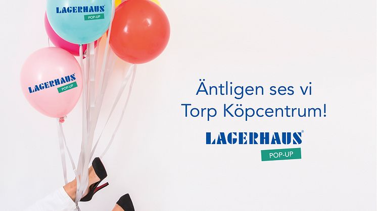 ​Lagerhaus fortsätter att öppna pop-up butiker!