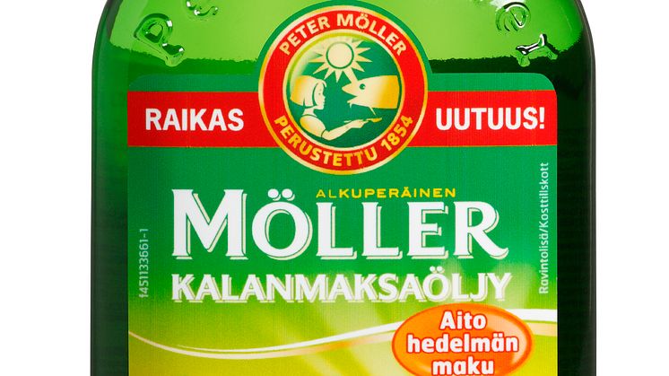 Möller Kalanmaksaöljy Hedelmänmakuinen