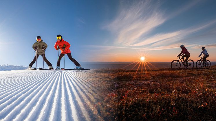 Av høstens nye abonnenter på SkiStar All Year er hele 67 prosent norske. 