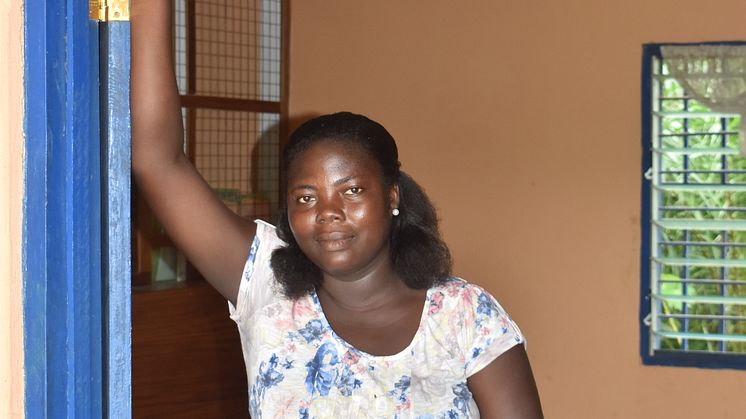 Bank manager Diana, Ghana 2019
