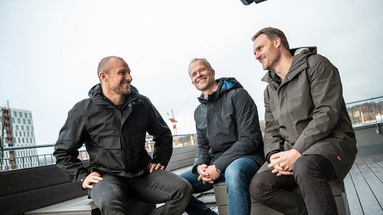 Aksel Lund Svindal, Ivar Kroghrud and Yngve Tvedt.