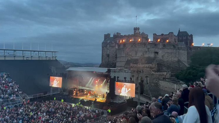 Edinburgh Castle er gennem sommeren centrum for koncerter med bl.a. The Who, der kan opleves i den skotske hovedstad den 8. og 9. juli.. 
