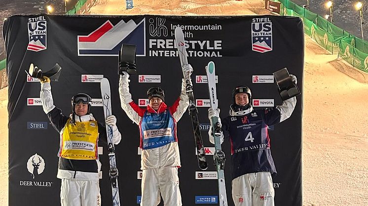 Filip Gravenfors trea på världscupen i Deer Valley