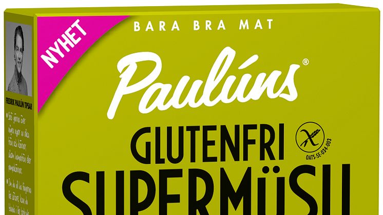 Paulúns Glutenfri Supermüsli