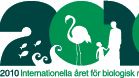 Logo: Internationella året för biologisk mångfald