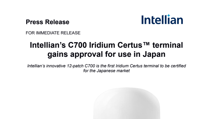 October 2021 - Intellian - C700 Japan certification FINAL 2.pdf