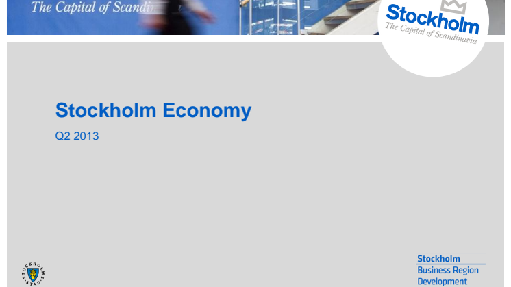 Stockholm Economy Q2 2013