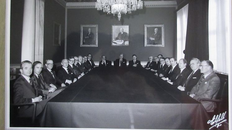 Bankrådssalen – Bestyrelsesmøde 1960, Holmens Kanal 14.JPG