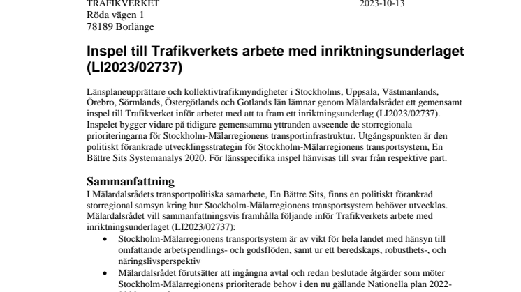 Inspel till Trafikverkets arbete med Inriktningsunderlaget (LI2023_02737)_TRV 2023_59743.pdf