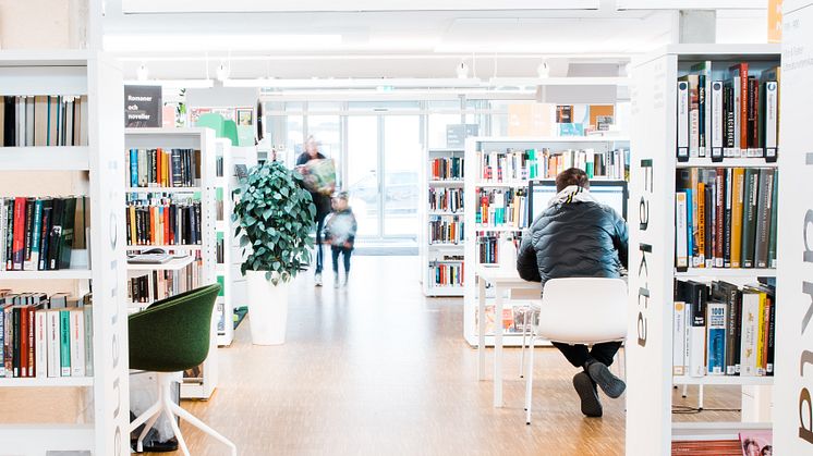 Dans på biblioteken blir verklighet.