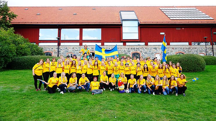 Från Sverige med märket Kött från Sverige sponsrar den Nordiska Landskampen 2019 anordnas den 18 – 21 /9 på Ultuna av Ultuna Studentkår på Sveriges Lantbruksuniversitet i Uppsala. Bilden är från 2018. 