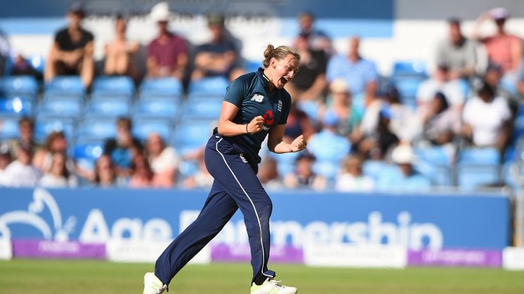 Marsh celebrates a wicket in 2018. Photo: Getty Images