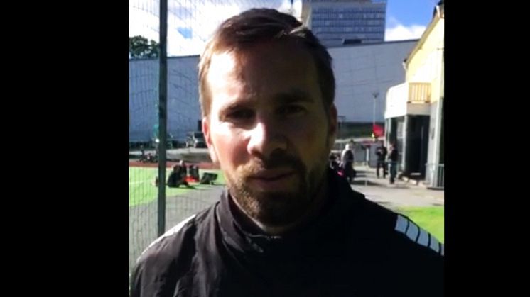 Huvudtränare Pär Lagerströms tankar inför hemmamatchen Hammarby - Rosengård 
