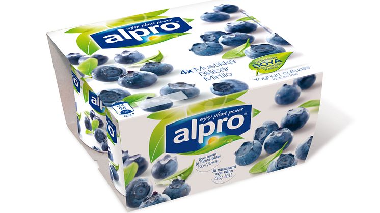 Alpro alternativ til yoghurt blåbær x 125 g 