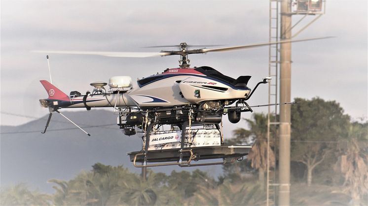 Yamaha and Japan Airlines Complete First UAV Helicopter Delivery Trial  　 Yamaha Motor Newsletter (April 7, 2020  No. 79)