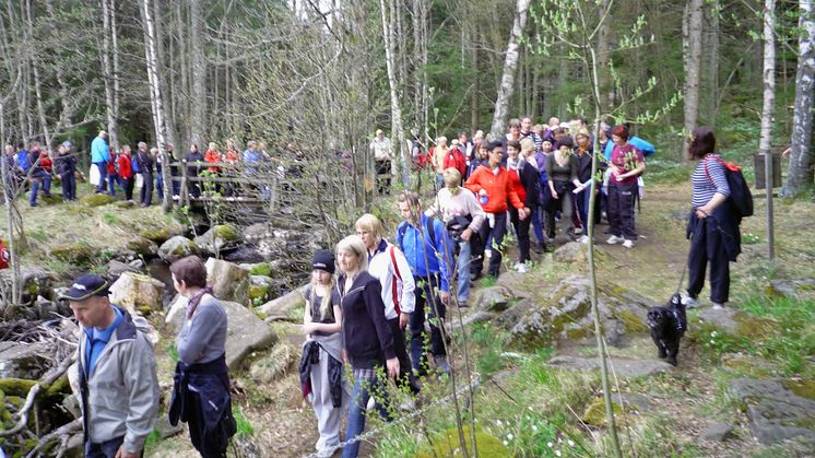 Inbjudan till pressinfo måndag 4 maj kl 11. Vandra i Skaraborg