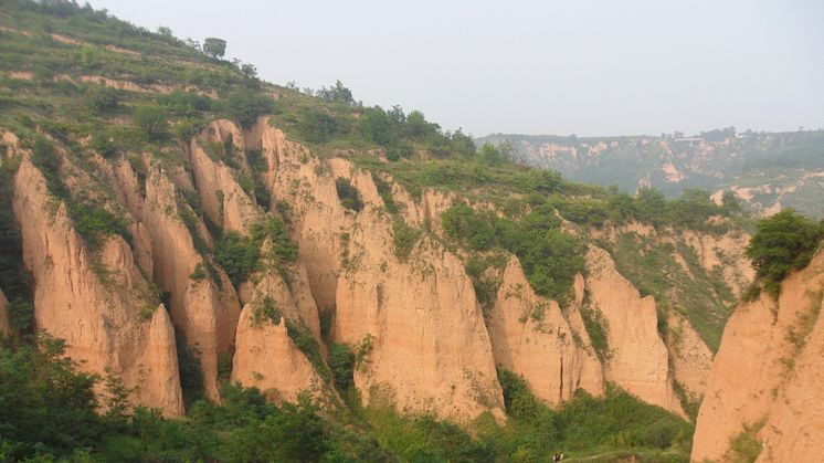  Chinese loess plateau. Credit: Thomas Stevens