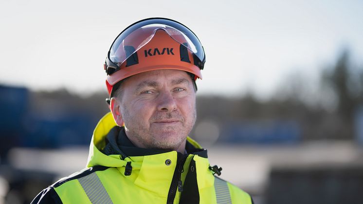 Michael Eng, filialchef Stena Recycling i Borås