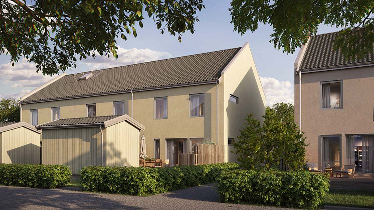 OBOS först ut med säljstart av nya bostäder i Vellinge Parkby